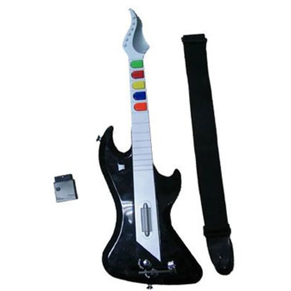 PS2-langaton kitara, yhteensopiva Guitar Hero I, II ja III kanssa