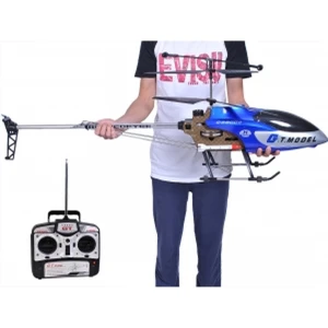 RC-helikopteri 134 cm QS8006-2 kauko-ohjauksella ja LED-valoilla