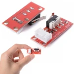 Interruptor final de carrera impresora 3D Reprap con cable 60 cm Satkit detalle del conector