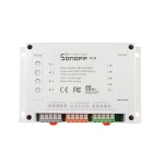 Sonoff WiFi-kytkin 4 kanavaa älykotiin, yhteensopiva Alexan ja Google Homen kanssa