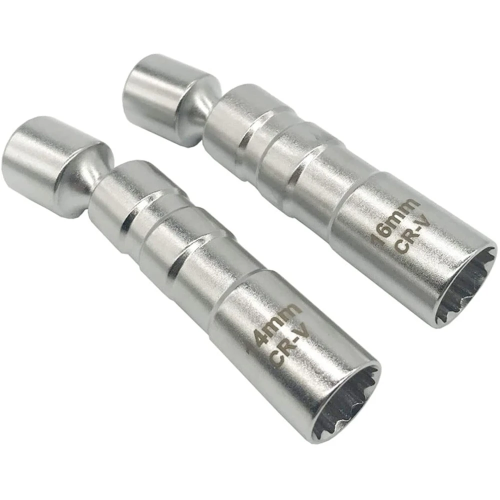 2-osainen joustava magneettinen tulppahylsysarja 14 mm ja 16 mm TSX TOOL