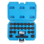 22-osainen lukitusavainten sarja VAG-ajoneuvoihin sopiville vanteille