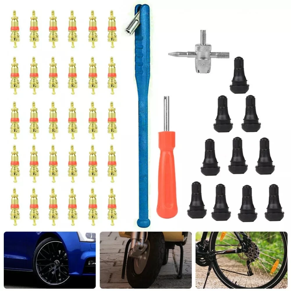 Renkaiden korjaustyökalusarja venttiilien irrotukseen TSX TOOL 43 osaa