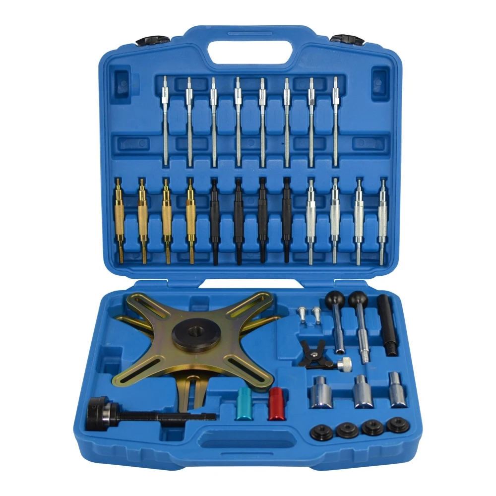 SAC-kytkinpuristinsarja 38 osaa kohdistimella VW, Audi, BMW, Fiat ja Mercedes