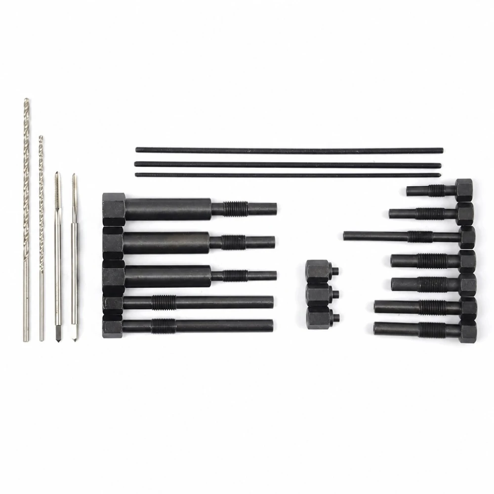 Katkenneita hehkutulppia poistotyökalusarja 8 ja 10 mm (Glow Plug Removal)