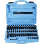 Yleiskäyttöinen 52-osainen laakerin irrotus- ja asennussarja