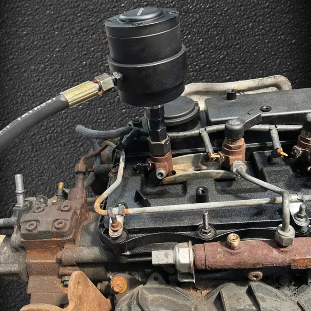 Adaptadores del Kit Extractor Neumático para inyectores diesel de diferentes tamaños