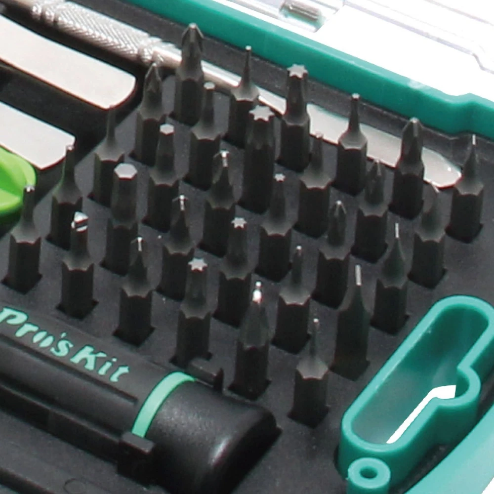 Herramientas de precisión del kit Pro's Kit SD-9326M para reparación electrónica