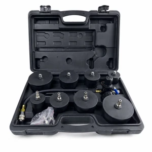 satkit Turboahtimen Vuototestaussarja 9 osaa Painemittarilla Turbo Paineentesti