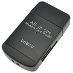 USB 2.0 -muistikortinlukija Micro SD-, MMC-, SDHC-, TF- ja M2-korteille