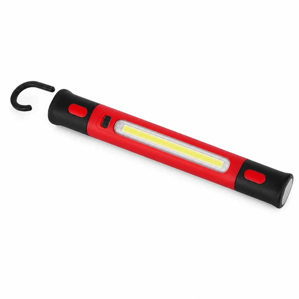 Magneettinen COB LED -taskulamppu Ladattava Työvalo Verstaan Tarkastus Auto