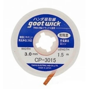 GOOT WICK CP-3015 juotoksenpoistopunos elektroniikkakorjauksiin