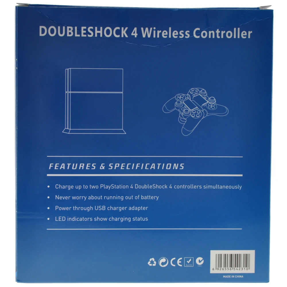 PS4-yhteensopiva langaton ohjain DoubleShock 4 PlayStation 4:lle