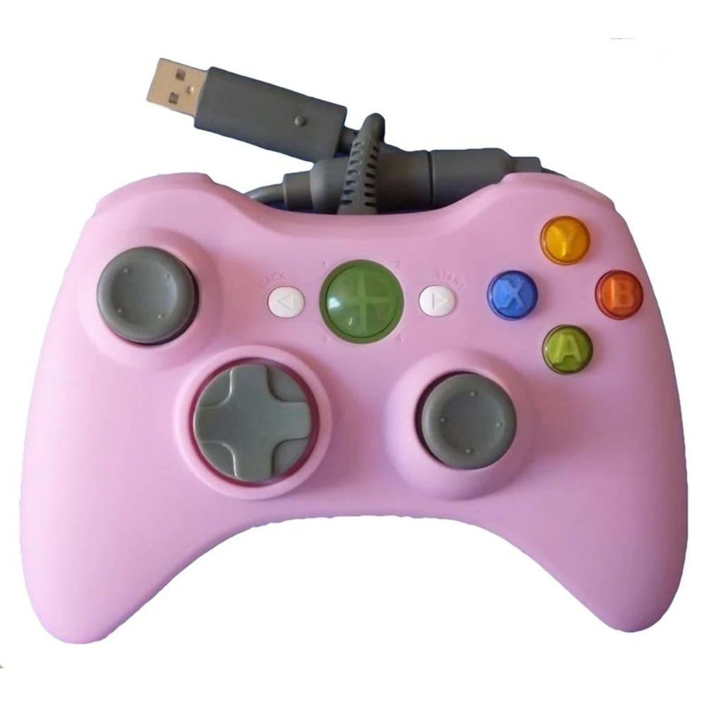 Xbox 360 -johdollinen ohjain pinkki, yhteensopiva