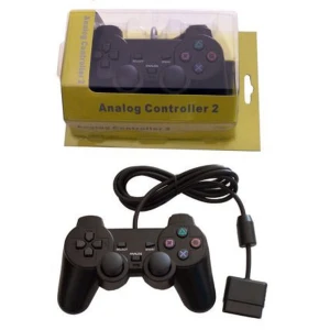 Dual Shock -ohjain Sony Playstation 2:lle, värinällä