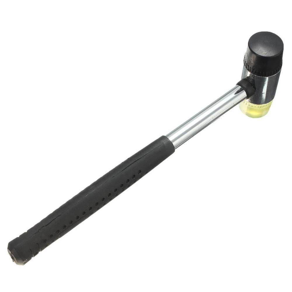 Martillo de goma con cabezales desmontables para trabajos delicados