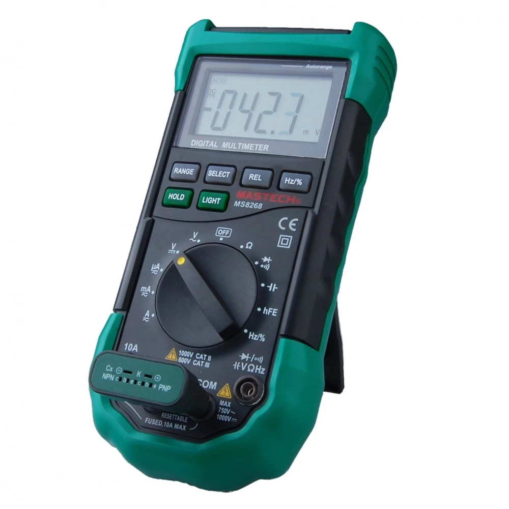 Mastech MS8268 digitaalinen yleismittari autorangella