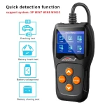 Konnwei KW600 12V akkutesteri autoon ja moottoripyörään