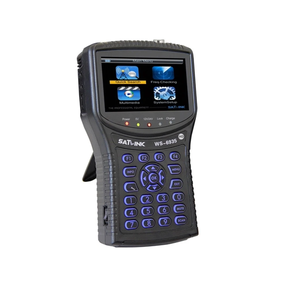 WS6935 DVB-T2 digisignaalimittari ammattilaisille