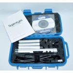 Supereyes B010 USB-mikroskooppi 2 MP HD 400X jalustalla