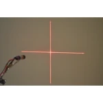 Punainen ristilasermoduuli 5mW 3V-5V elektroniikan mittaukseen