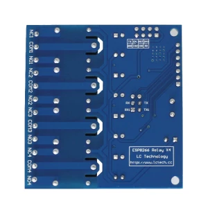 ESP8266 WiFi-relekortti 4 kanavaa etäohjaukseen