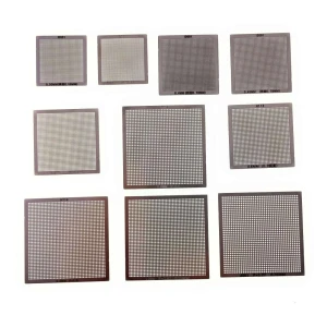 10 universaalin BGA-reballing-stensiilin pakkaus 0,3–0,76 mm