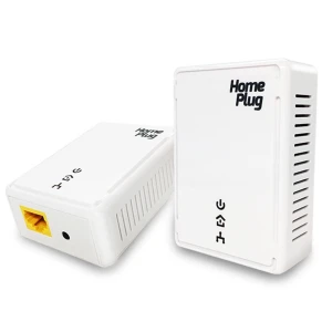 Pack 2 PLC Ethernet 500Mbps sähköverkon internetiin