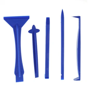 5-osainen muovinen avaustyökalusetti iPadille, iPhonelle ja tableteille