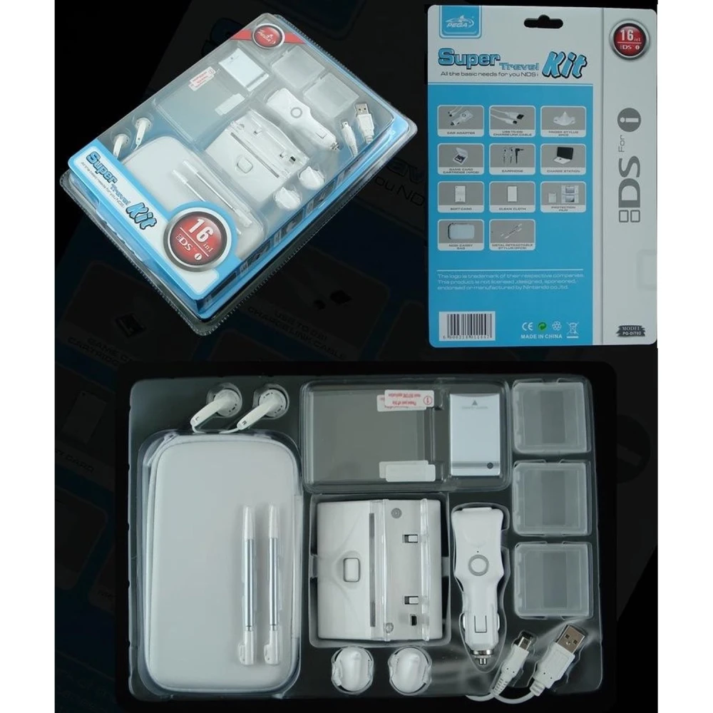 Nintendo DSi 16-in-1 Travel Kit -tarvikekitti