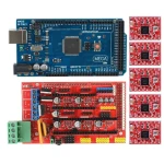 Reprap RAMPS 1.4 + Arduino Mega + 5 A4988 -paketti 3D-tulostimille