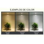 Panel Led Slim 60x60cm 48W instalado en oficina con luz blanco neutro