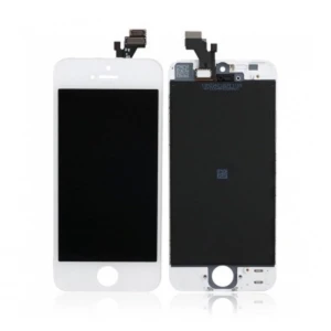 iPhone 5 valkoinen näyttö (kosketus ja LCD) digitizer-lasilla