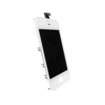 Pantalla LCD iPhone 4S blanca con panel táctil y cristal de repuesto