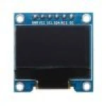 0.96 tuuman valkoinen SPI OLED-näyttö 12864 LED Arduinoon satkit