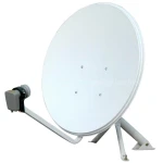 60 cm satelliittiantenni telineellä satelliitti-TV:lle - LNB ei sisälly