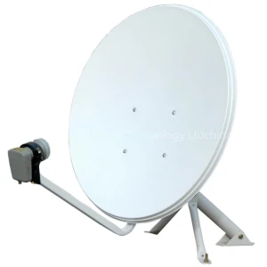 60 cm satelliittiantenni telineellä satelliitti-TV:lle - LNB ei sisälly