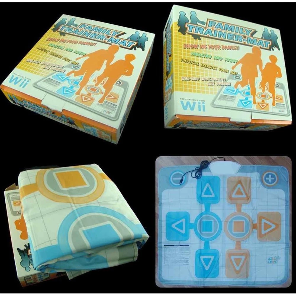 Family Trainer -liikuntamatto Nintendo Wii:lle – 2 pelaajan harjoittelu