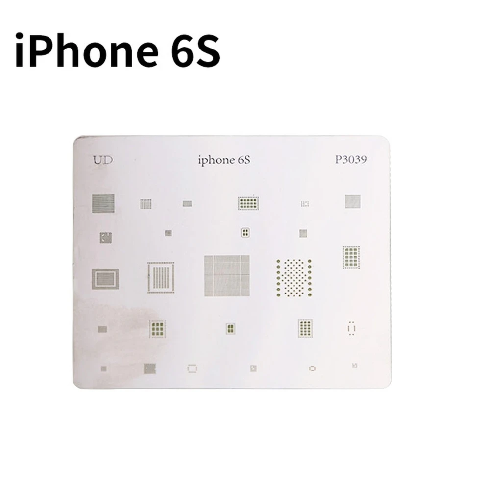 iPhone 6S IC stencil BGA-korjaukseen suoralla lämmöllä