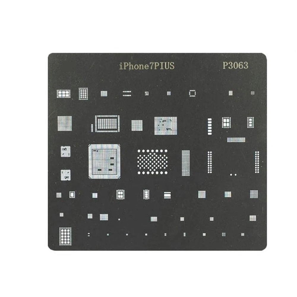 iPhone 7plus IC stencil - BGA-malli korjaukseen ja juottamiseen