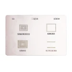 Samsung S6 IC stencil - BGA-korjauksen reballing-malli