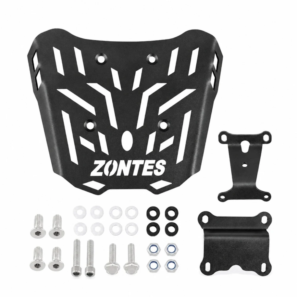Tavarateline Zontes 150X / 125X — 4 mm Rautainen Takateline, Musta