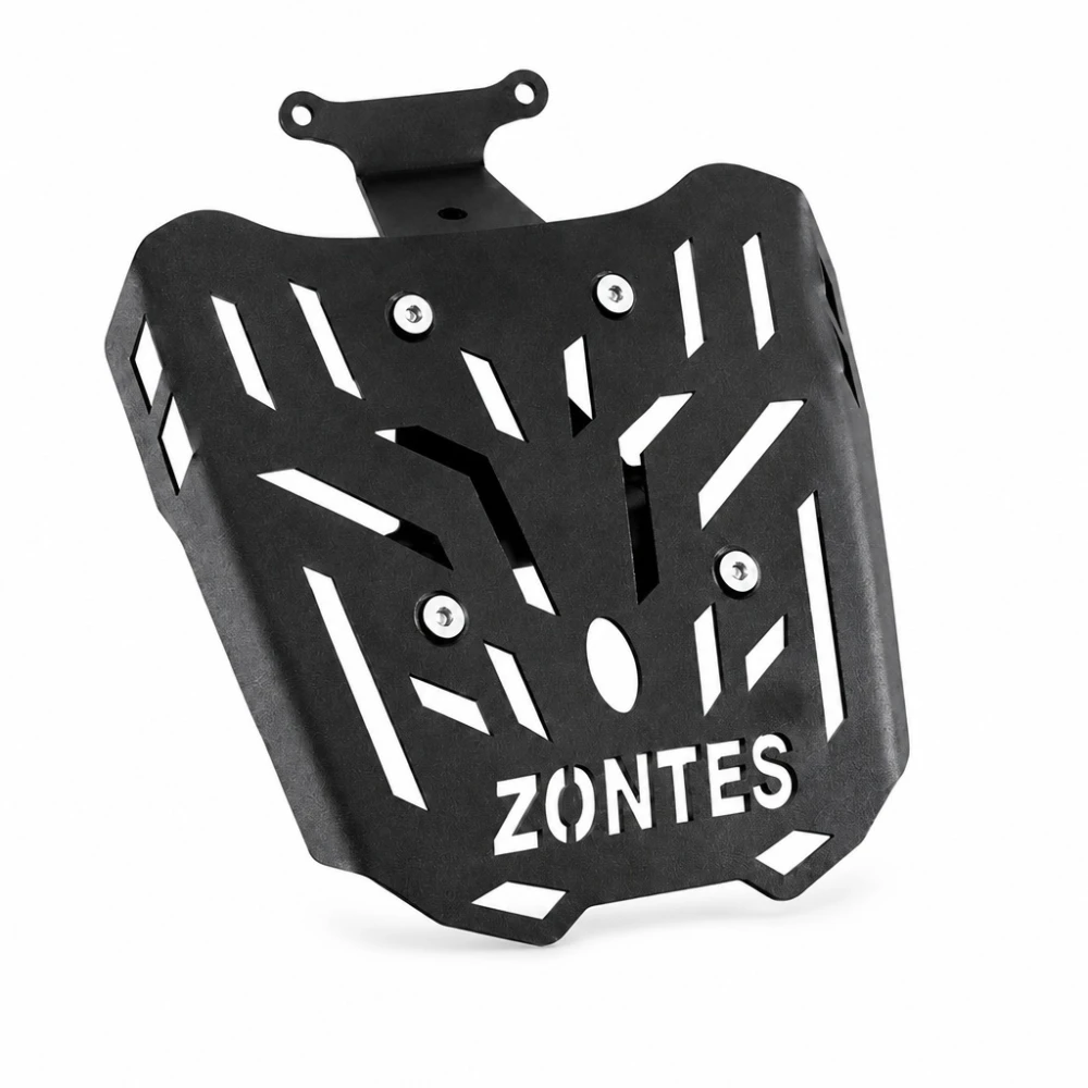 Tavarateline Zontes 150X / 125X — 4 mm Rautainen Takateline, Musta