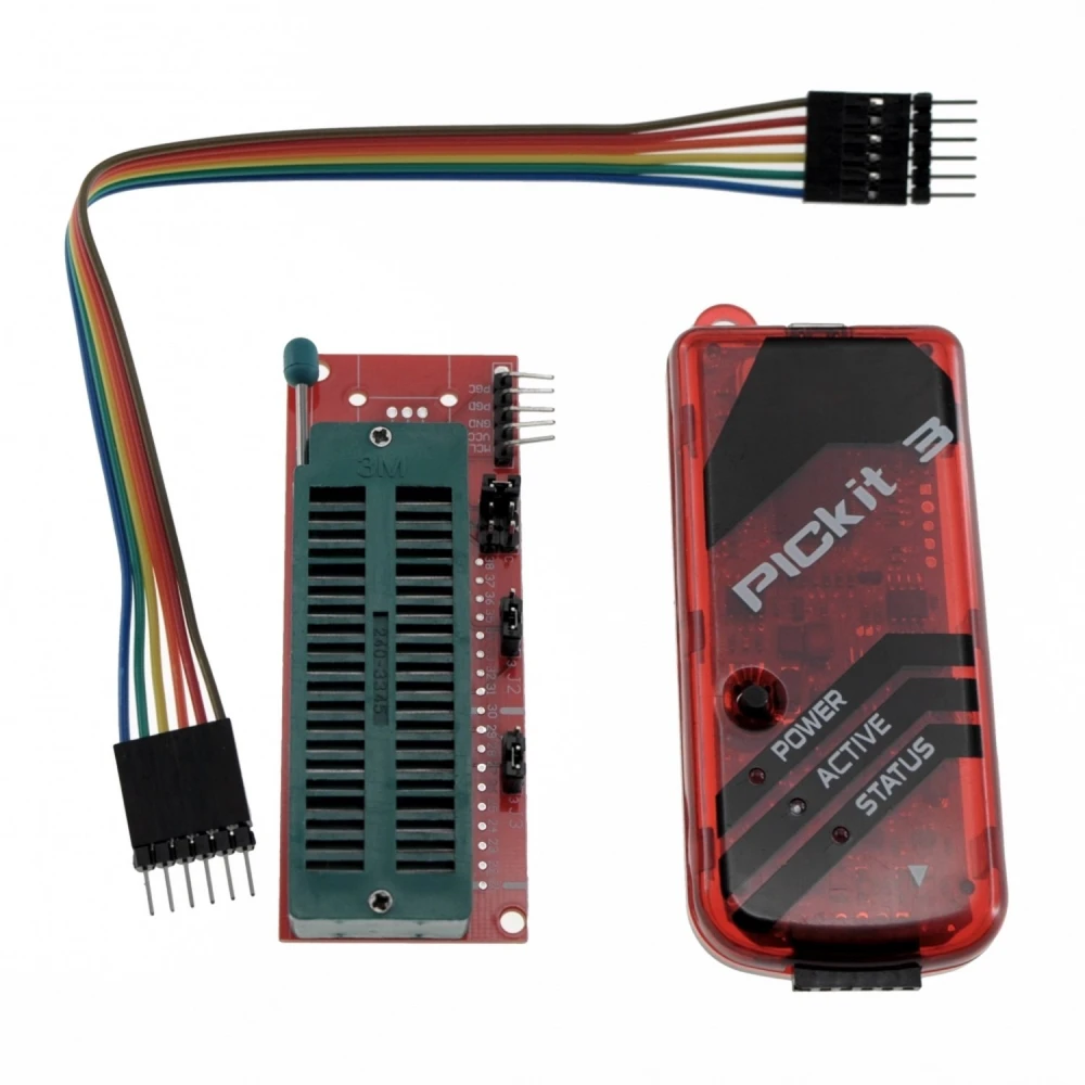 Pickit 3.5 USB -yhteensopiva ohjelmointilaite Microchipille
