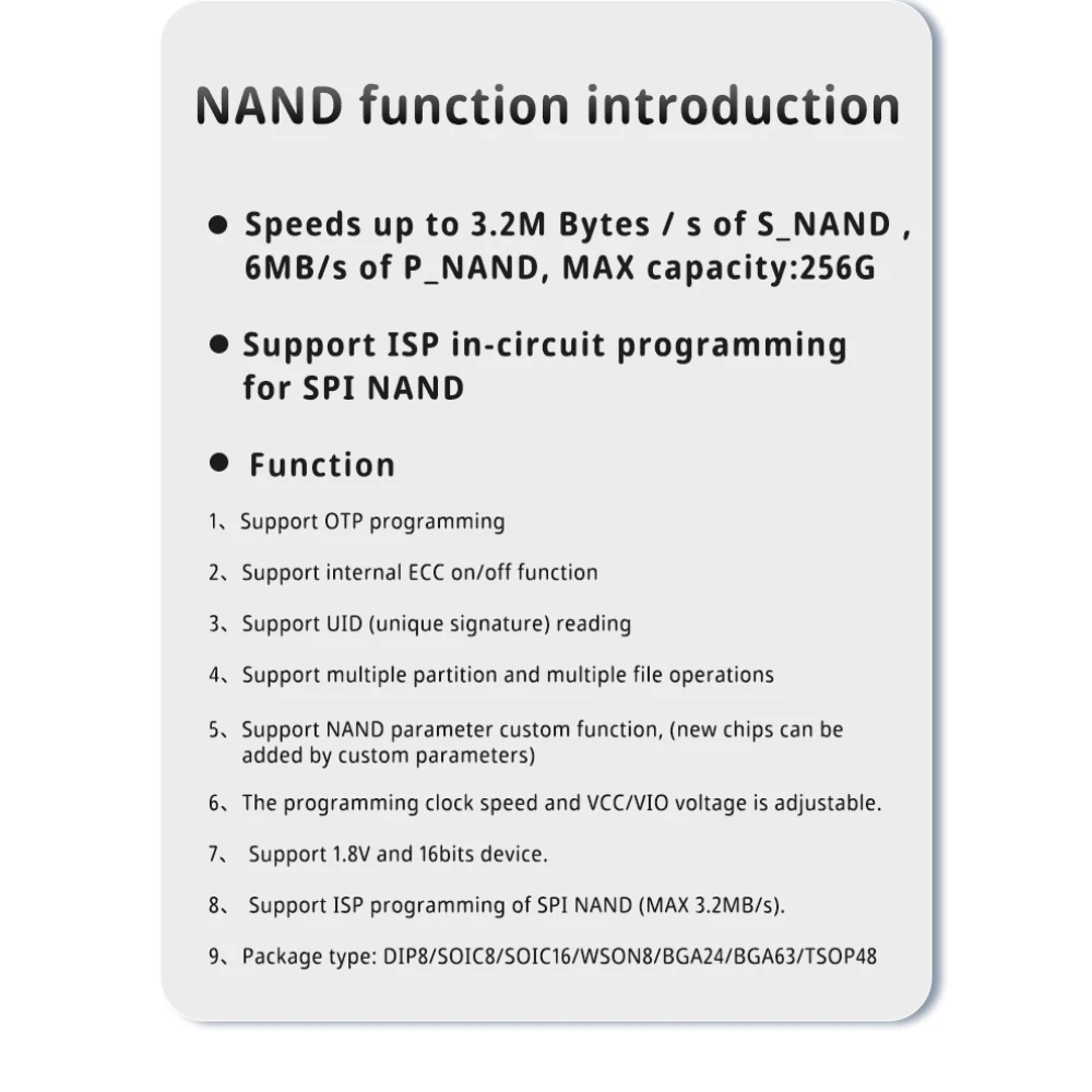 Programador XGecu T48 con manuales de uso