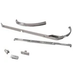 Sivusuojus, kuori ja painikkeet PSP2000 - varaosa