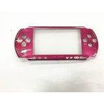 Vaaleanpunainen alumiinisuojus PSP3000 - kestävä metallisuoja