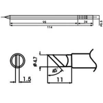 Aoyue LF-KL juotoskärki vastuksella juotosasemiin