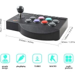 PXN 0082 arcade stick PS3:lle – monialustainen arcade-ohjain