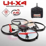 LH-X4 quadkopteri 2,4GHz 4 kanavaa, 6 akselia ja gyroskooppi, koko 32,5cm